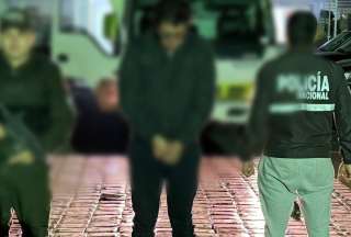 Media tonelada de droga fue decomisada en un operativo en Tandapi.