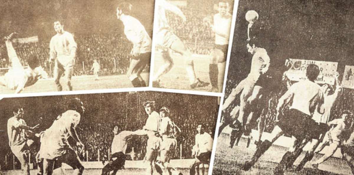 Im&aacute;genes de la noche del 29 de abril de 1971, cuando Barcelona venci&oacute; a Estudiantes de La Plata en Argentina. Foto: Archivo / El Tel&eacute;grafo.
