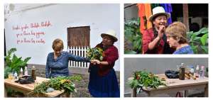 Isabela Lituma aprendi&oacute;, mientras jugaba, c&oacute;mo mezclar las plantas medicinales para preparar remedios. Ahora es una reconocida curandera en Santa Isabel. Tambi&eacute;n utiliza el agua de p&iacute;tima, que a&uacute;n es elaborada por las madres del claustro. Ella asegura que las preparadas con sabidur&iacute;a andina son mucho m&aacute;s completas porque tienen m&aacute;s tipos de flores y claveles. La mujer es una experta en la elaboraci&oacute;n de  medicamentos. Los fines de semana hace limpias.