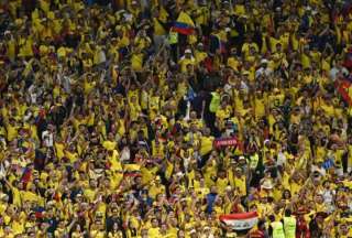 Los hinchas de Ecuador se hicieron sentir nuevamente en el Mundial de Qatar