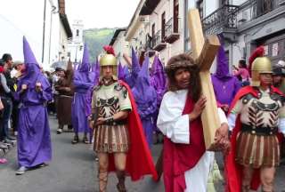 ¿Quiénes son los personajes de las procesiones “Jesús del Gran Poder”, de Quito?