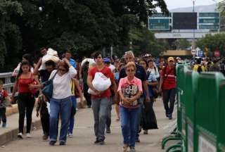 Migrantes hacia Ecuador
