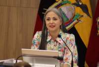 María Fernanda Racines fue reelegida como Vicealcaldesa de Quito