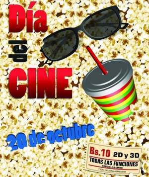 En Bolivia celebran el D&iacute;a Internacional del Cine con rebajas de entradas  