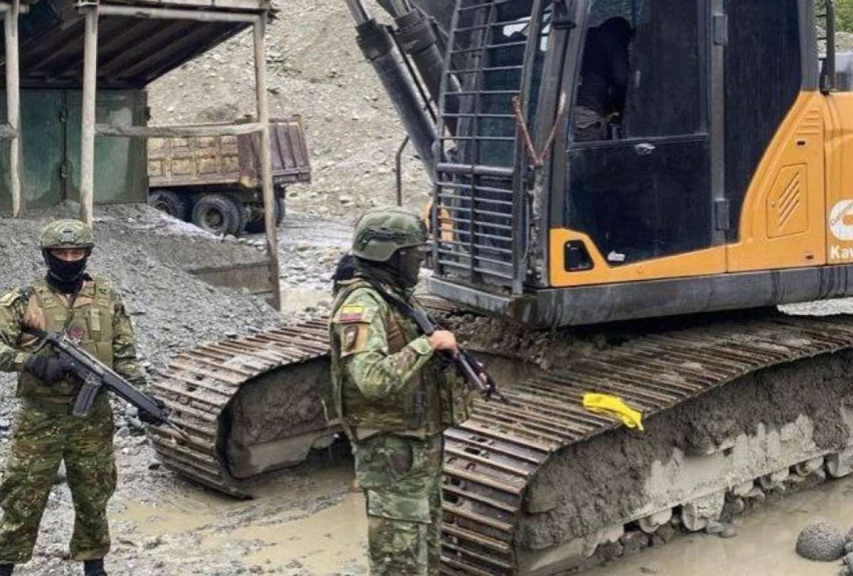 Zamora: Bloque de Seguridad desmantela campamento de minería ilegal en Cumbaratza