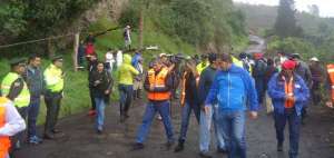 Secretar&iacute;a de Riesgos constata da&ntilde;os por lluvias y ceniza en 2 provincias