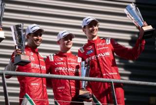 Juan Manuel Correa logró subirse al podio en el European Le Mans Series 
