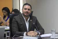 El presidente del Cpccs, Andrés Fantoni, se refirió al concurso del CNE.