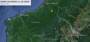 IG registr&oacute; 7 r&eacute;plicas del sismo de magnitud 5,1 en Esmeraldas