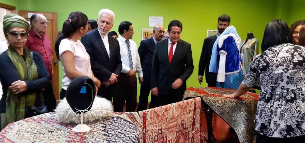 El embajador de la Rep&uacute;blica Isl&aacute;mica de Ir&aacute;n, Saadat Aghajani.