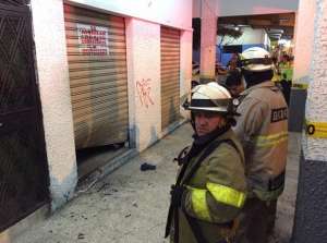 El artefacto hizo explosi&oacute;n cerca de las 22:30 de la noche del lunes. 