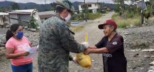 Pruebas para covid-19 se repartieron a destacamentos militares