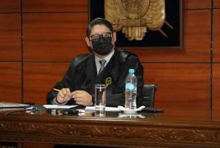 El juez Walter Macías fue destituido de la Corte Nacional, el pasado 19 de agosto. 