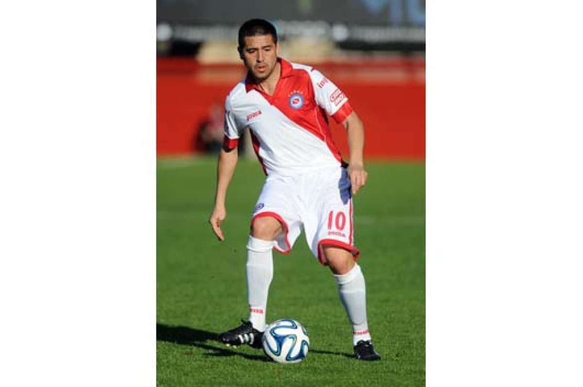 Riquelme debuto con gol en la Segunda Divisi&oacute;n del f&uacute;tbol argentino. Foto: Tomada de Ol&eacute;.com