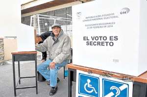 En las &uacute;ltimas elecciones seccionales estaban habilitadas 11682.314 personas para votar. FOTO: JOHN GUEVARA