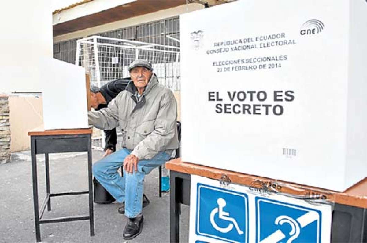 En las &uacute;ltimas elecciones seccionales estaban habilitadas 11682.314 personas para votar. FOTO: JOHN GUEVARA