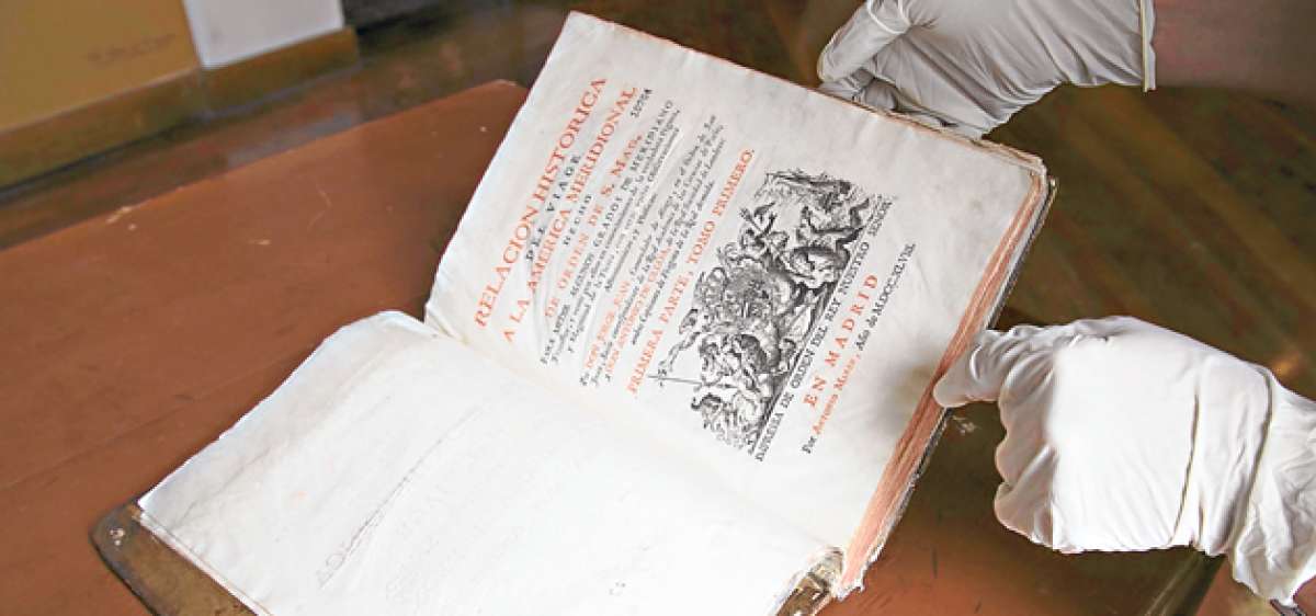 En Quito hay varios incunables de diferentes partes del mundo, incluidos los primeros ejemplares impresos en el pa&iacute;s. Tambi&eacute;n las narraciones de la Misi&oacute;n Geod&eacute;sica, desde el punto de vista franc&eacute;s y el espa&ntilde;ol.