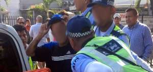 Supuesto ladr&oacute;n fue detenido por agentes de la ATM
