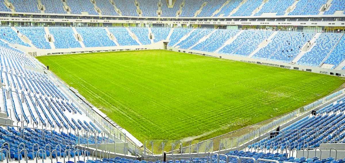 Estadio de San Petersburgo a&uacute;n no est&aacute; listo