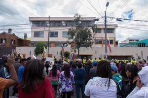 En el albergue conocido tambi&eacute;n como Hotel Carri&oacute;n ingresan personas que esperan procesos de deportaci&oacute;n. Daniel Molineros / El Tel&eacute;grafo