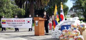Ecuador recibe donaci&oacute;n de la Rep&uacute;blica de Corea