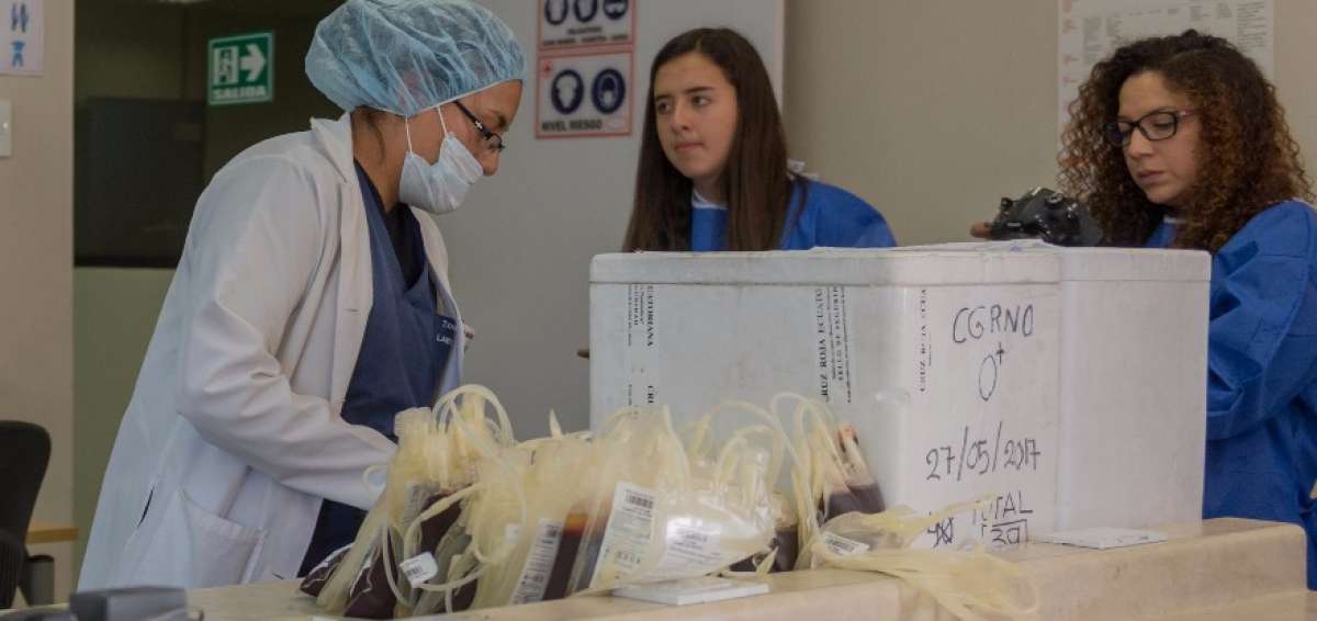 En el hemocentro se tamizan pruebas para enfermedades infecciosas.