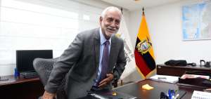 Carlos P&eacute;rez, ministro de Hidrocarburos, Electricidad y Miner&iacute;a 