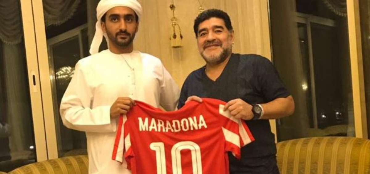 Maradona dirigir&aacute; el Al Fujairah de Emiratos &Aacute;rabes