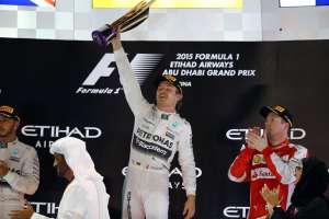 Nico Rosberg cierra el a&ntilde;o con triunfo en Gran Premio de Abu Dabi