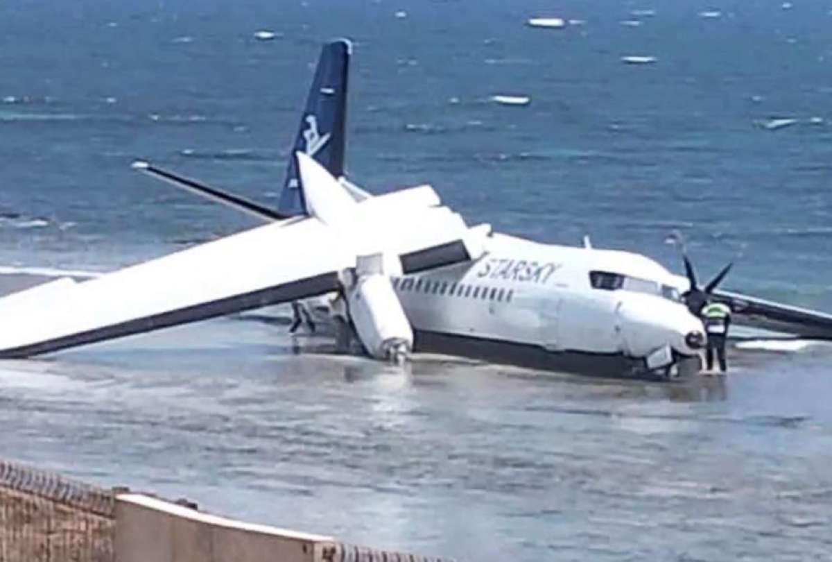 El avi&oacute;n se estrell&oacute; poco despu&eacute;s de despegar