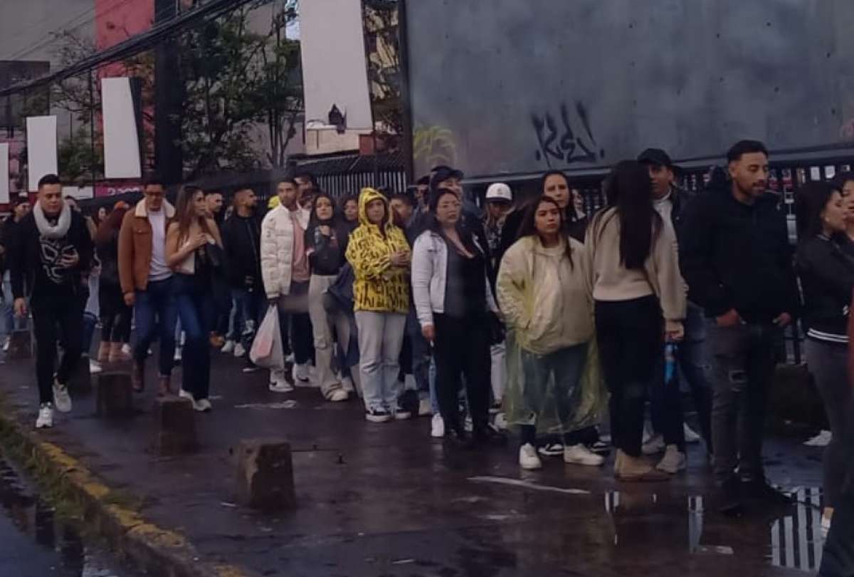 Fuerte granizada en Quito sorprendió a los fanáticos del Urban Fest