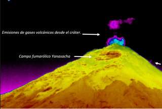 Volcán Cotopaxi mantiene actividad superficial baja pese a incremento sísmico