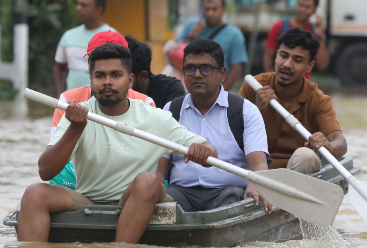 Inundaciones en Sri Lanka dejan muertos, desaparecidos y miles de desplazados.