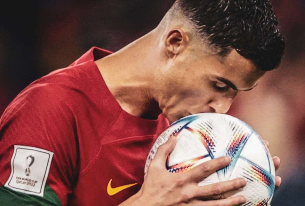 Con su gol, Cristiano Ronaldo se convirtió en el único jugador en marcar en cinco mundiales consecutivos.