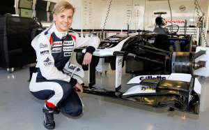 La escocesa de 32 a&ntilde;os descubri&oacute; el nuevo FW37 de la escuder&iacute;a de Frank Williams. Foto: Internet