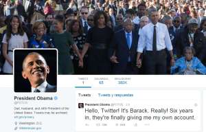 Obama estrena nueva cuenta de Twitter