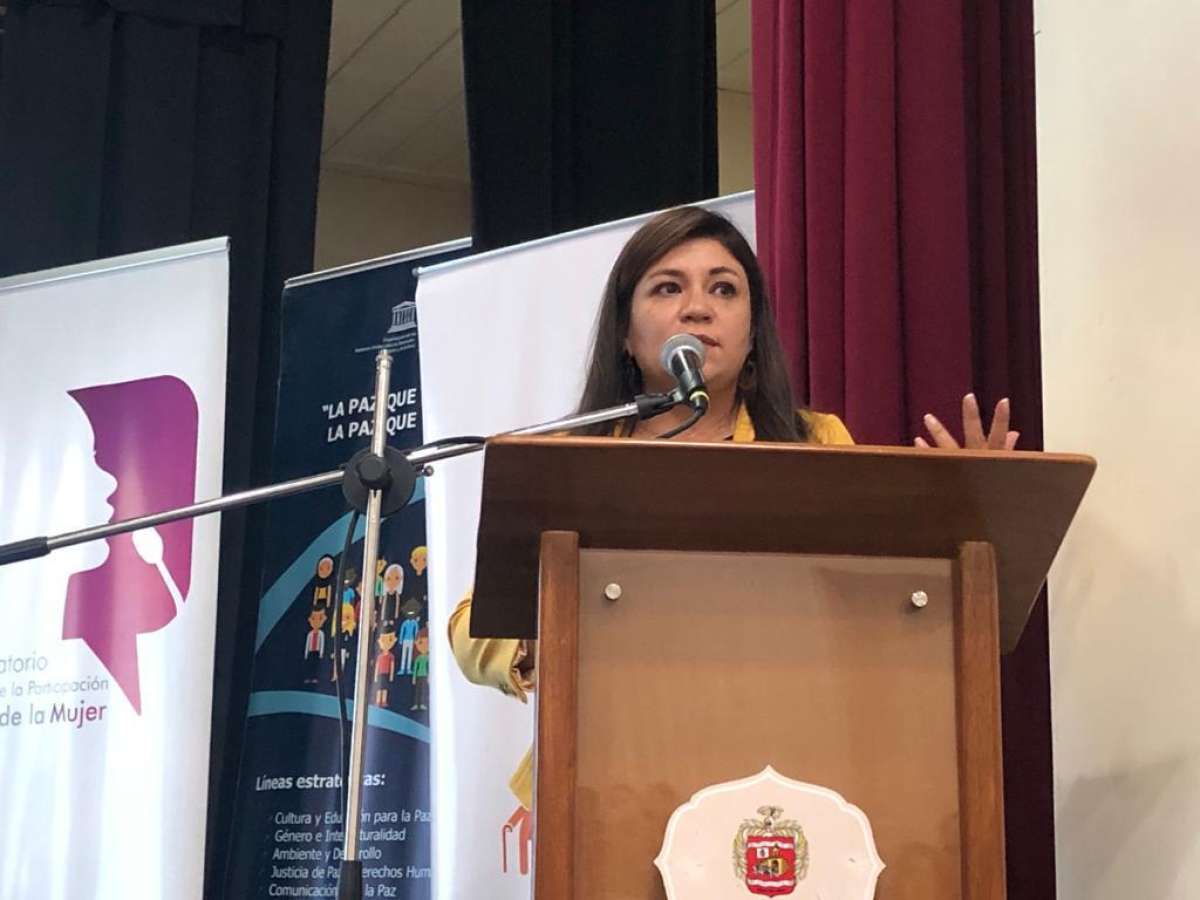M&oacute;nica Banegas, Observatorio de la Participaci&oacute;n Pol&iacute;tica de las Mujeres