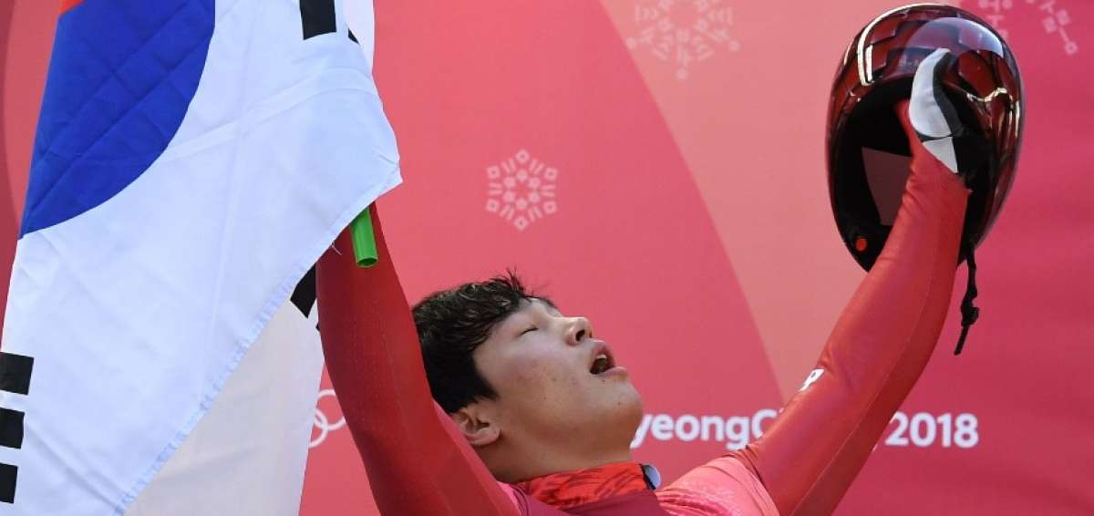 El surcoreano Yun Sung-bin logra el oro ol&iacute;mpico de Skeleton