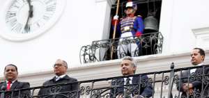Sectores sociales asisten a Cambio de Guardia