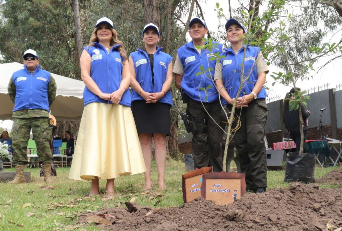 Durante el evento 'Vive Planeta Verano 2025' se realizó la siembra simbólica de árboles.