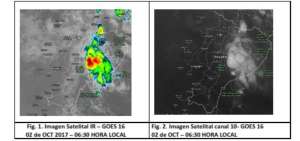 Inamhi alerta sobre precipitaciones ligeras que afectar&iacute;an el centro sur de la regi&oacute;n Interandina