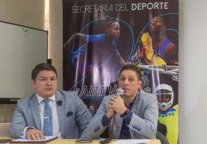 Los subsecretarios de la Secretar&iacute;a del Deporte, Israel Verdugo (I) y Eduardo Gonz&aacute;lez anunciaron los cambios en el Plan de Alto rendimiento de cara a los Juegos Ol&iacute;mpicos Tokio 2020.