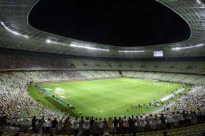El estadio Arena Castelao, de Fortaleza, ha sido escenario de tres conciertos musicales desde su inauguraci&oacute;n el a&ntilde;o pasado. Foto: Internet