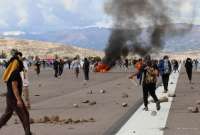20 personas fallecieron en las protestas, en Perú. 