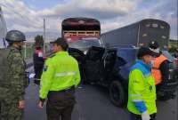 El accidente se registró en horas de la tarde del jueves 25 de agosto.