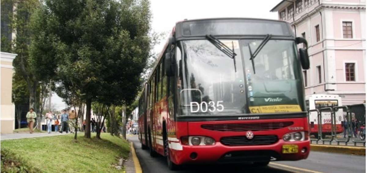 Domingo sin transporte municipal en Quito
