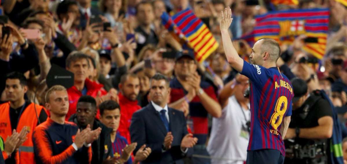 Iniesta se despide del FC Barcelona con victoria ante Real Sociedad
