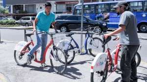 Las 300 nuevas bicicletas el&eacute;ctricas ayudar&aacute;n a facilitar la movilidad en la capital de la Rep&uacute;blica. Foto: Archivo / El Tel&eacute;grafo