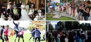 La fotograf&iacute;a oficial de la boda real sin protocolo
