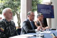 Diego Ordóñez, secretario de Seguridad Pública, señaló que el Gobierno brindará todo el apoyo para localizar a María Belén Bernal.